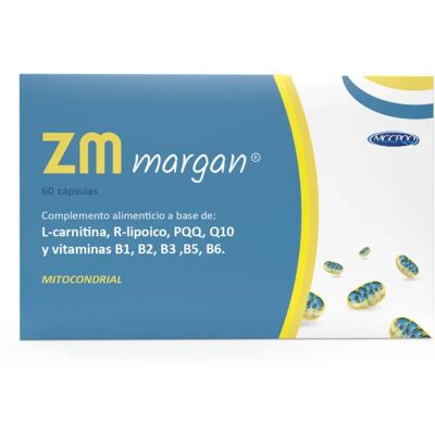 Metabolismo energético Zm Margan - 60 cápsulas Metabolismo energético Zm Margan - 60 cápsulas