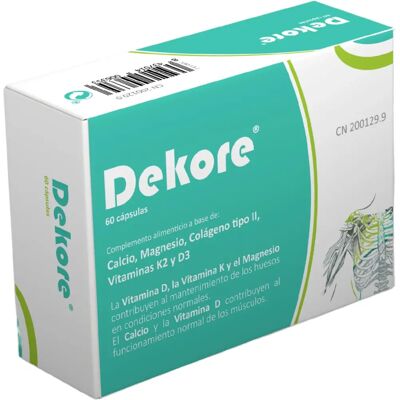 Margan Dekore Calcium Vitamin D 60 capsules Margan Dekore Calcium Vitamin D 60 capsules