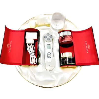 Set de Masaje Facial Blanco Drakefor 9905 - Tecnología de Cuidado de la Piel Set de Masaje Facial Blanco Drakefor 9905 - Tecnología de Cuidado de la Piel