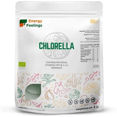 Energy Feelings Pó de Clorela - Pack XXL 1 kg Energy Feelings Pó de Clorela - Pack XXL 1 kg