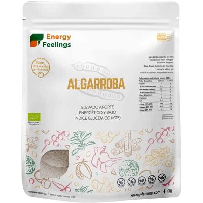 Energy Feelings Poudre de caroube - Eco XXL Pack - 1kg Energy Feelings Poudre de caroube - Eco XXL Pack - 1kg