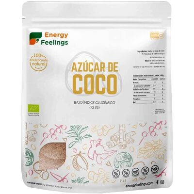 Energy Feelings Azúcar de Coco Eco XXL 1 kg Energy Feelings Azúcar de Coco Eco XXL 1 kg