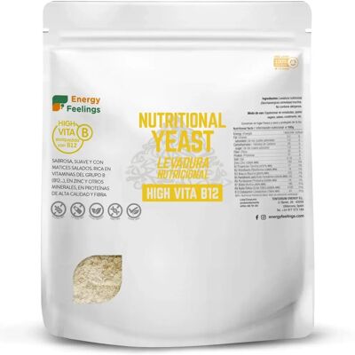 Levure Nutritionnelle - Vitamine B12 - 250g - Energy Feelings - Publicité Levure Nutritionnelle - Vitamine B12 - 250g - Energy Feelings - Publicité