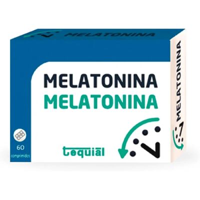 Tequial Melatonina 1mg Comprimidos Sublinguales - 60 unidades Tequial Melatonina 1mg Comprimidos Sublinguales - 60 unidades