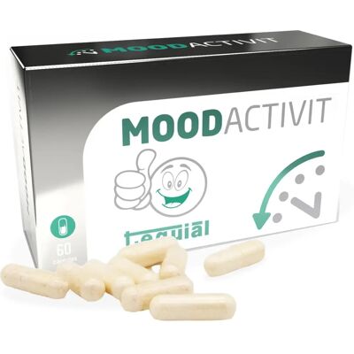 Tequial Moodactivit 60 cápsulas - Complemento alimenticio Tequial Moodactivit 60 cápsulas - Complemento alimenticio