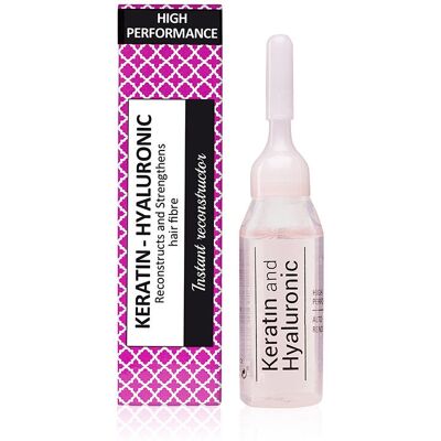 Nuggela & Sulé Ampola de Queratina e Ácido Hialurônico - Creme & Concentrado para cabelo Nuggela & Sulé Ampola de Queratina e Ácido Hialurônico - Creme & Concentrado para cabelo