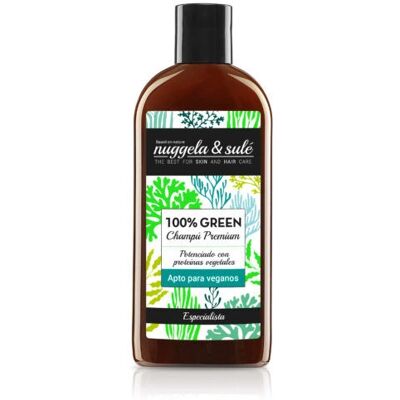 Shampoo Vegano Verde Nuggela & Sulé - Cuidados com os Cabelos Shampoo Vegano Verde Nuggela & Sulé - Cuidados com os Cabelos