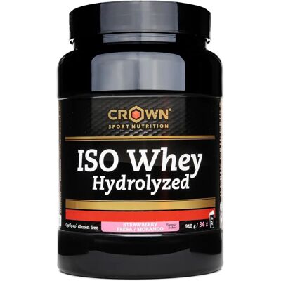 Crown Sport Nutrition Iso Protein Hydrolyzed - Poudre de Protéines - Publicité Crown Sport Nutrition Iso Protein Hydrolyzed - Poudre de Protéines - Publicité