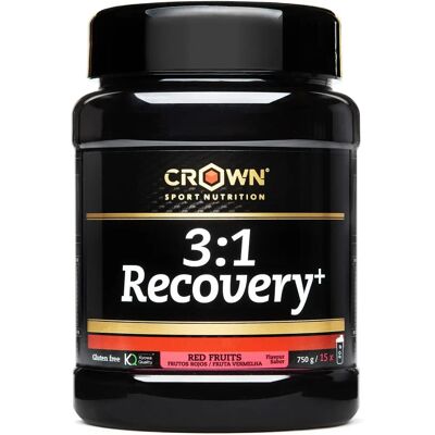 Complément de récupération musculaire CROWN SPORT NUTRITION Recovery+ 3:1 - Dextrose & Whey - Publicité Complément de récupération musculaire CROWN SPORT NUTRITION Recovery+ 3:1 - Dextrose & Whey - Publicité