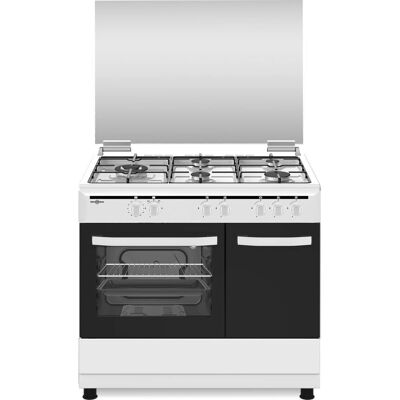 Vitrokitchen CB961PBB - Blanc - Publicité Vitrokitchen CB961PBB - Blanc - Publicité