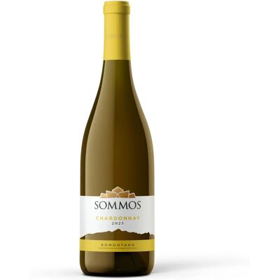 SOMMOS Chardonnay Somontano 2024 - Tropical, Vainilla, Elegante - Vino Blanco SOMMOS Chardonnay Somontano 2024 - Tropical, Vainilla, Elegante - Vino Blanco