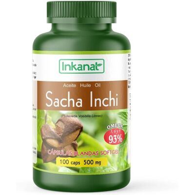 Inkanat Aceite de Sacha Inchi Cápsulas - Omega 3-6-9 - 250ml Inkanat Aceite de Sacha Inchi Cápsulas - Omega 3-6-9 - 250ml