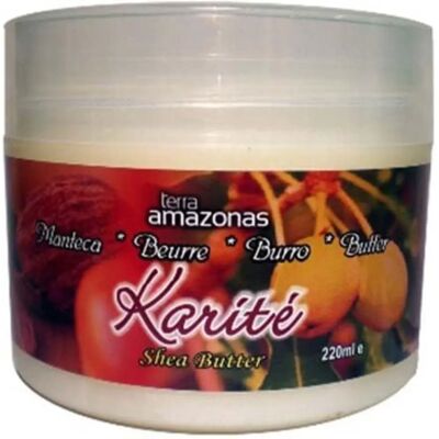 Terra Amazonas Sheabutter - Reines Shea Butter - Natürliche & Ungeruchte Terra Amazonas Sheabutter - Reines Shea Butter - Natürliche & Ungeruchte