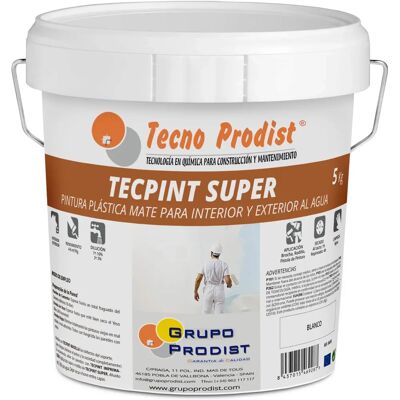 Tecno Prodist Tecpint Super Branco 5kg - Tinta Tecno Prodist Tecpint Super Branco 5kg - Tinta
