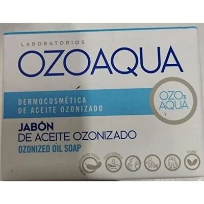 Jabón de Ozono Ozoaqua 100 g - Limpieza suave para piel sensible Jabón de Ozono Ozoaqua 100 g - Limpieza suave para piel sensible