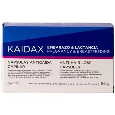 Capsules de Grossesse & Allaitement Topicrem Kaidax - Santé capillaire Capsules de Grossesse & Allaitement Topicrem Kaidax - Santé capillaire