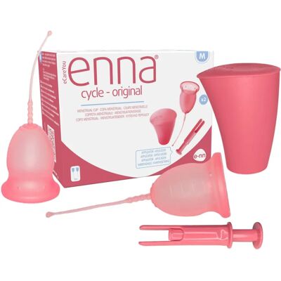 Enna Cycle Copa Menstrual Talla M - Reutilizable, Ecológica Enna Cycle Copa Menstrual Talla M - Reutilizable, Ecológica