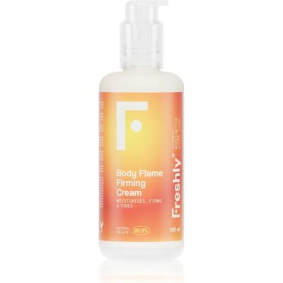 Crème raffermissante Body Flame de Freshly Cosmetics - 200 ml - Publicité Crème raffermissante Body Flame de Freshly Cosmetics - 200 ml - Publicité