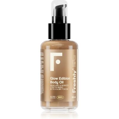 Freshly Cosmetics Glow Edition Body Oil - Nourishing & Stretch Mark Reducer Freshly Cosmetics Glow Edition Body Oil - Nourishing & Stretch Mark Reducer