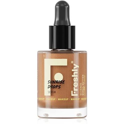 Freshly Cosmetics - Sunrise Radiance Bronzing Serum - Publicité Freshly Cosmetics - Sunrise Radiance Bronzing Serum - Publicité