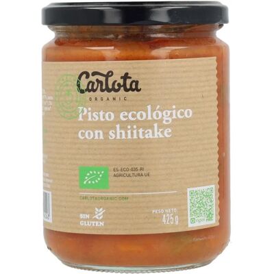 Carlota Organic Shiiteake Pisto - 425g - Organic Vegetable Mix Carlota Organic Shiiteake Pisto - 425g - Organic Vegetable Mix