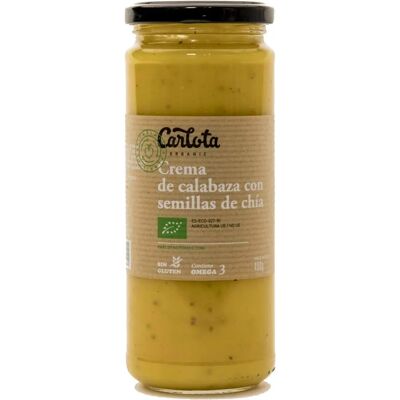 Sopa de Calabaza con Chía Carlota Organic - Orgánico, Vegano, 450g Sopa de Calabaza con Chía Carlota Organic - Orgánico, Vegano, 450g