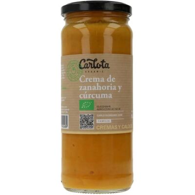 Crema de Zanahoria y Cúrcuma de Carlota Organic - 450 g Crema de Zanahoria y Cúrcuma de Carlota Organic - 450 g