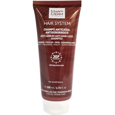 Martiderm Marke Model Anti-Sebum Anti-Haarverlust Shampoo - 200ml Martiderm Marke Model Anti-Sebum Anti-Haarverlust Shampoo - 200ml