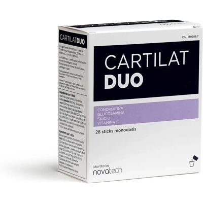 Novatech Cartilago Dúo 28 Sticks - Complemento Alimenticio Novatech Cartilago Dúo 28 Sticks - Complemento Alimenticio