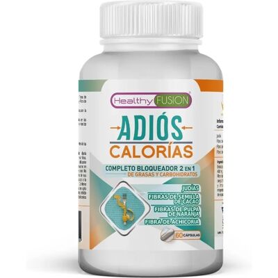 HEALTHYFUSION Bloqueador de Carbohidratos y Grasas 2 en 1 - Suplemento dietético HEALTHYFUSION Bloqueador de Carbohidratos y Grasas 2 en 1 - Suplemento dietético