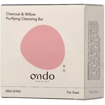 Ondo Beauty 36.5 Charcoal & Willow Purifying Cleansing Bar - Facial Cleansing Product Ondo Beauty 36.5 Charcoal & Willow Purifying Cleansing Bar - Facial Cleansing Product