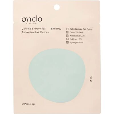 Ondo Beauty 36.5 Caffeine & Green Tea Antioxidant Eye Patches - 2 units Ondo Beauty 36.5 Caffeine & Green Tea Antioxidant Eye Patches - 2 units