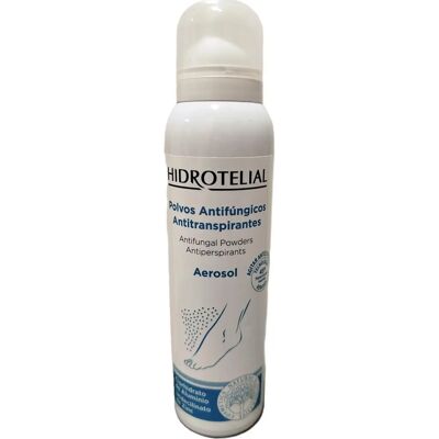 HIDROTELIAL - Polvo Podológico Antitranspirante 150ml - Polvo para pies HIDROTELIAL - Polvo Podológico Antitranspirante 150ml - Polvo para pies