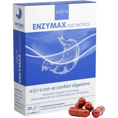 Aora Enzymax Duo Biotics - Suplemento Alimenticio Aora Enzymax Duo Biotics - Suplemento Alimenticio