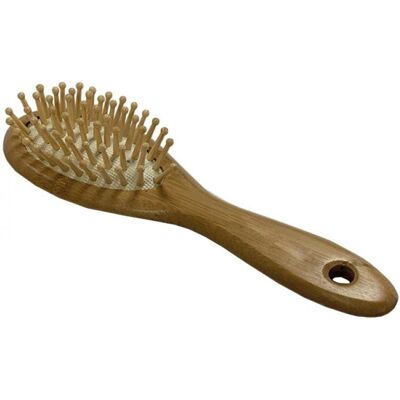 NaturaBIO Cosmetics Kleine Bambushaarbürste - Haarbürste NaturaBIO Cosmetics Kleine Bambushaarbürste - Haarbürste