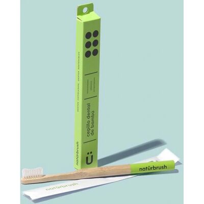 Natürbrush Cepillo de Bambú para Adultos - Cuidado Dental Ecológico Natürbrush Cepillo de Bambú para Adultos - Cuidado Dental Ecológico