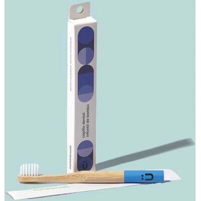 Cepillo de dientes de bambú para niños - Biodegradable y ecológico Cepillo de dientes de bambú para niños - Biodegradable y ecológico