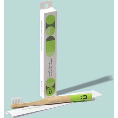 Natürbrush 8437017300090 Cepillo de Bambú para Niños - Ecológico y Biodegradable Natürbrush 8437017300090 Cepillo de Bambú para Niños - Ecológico y Biodegradable