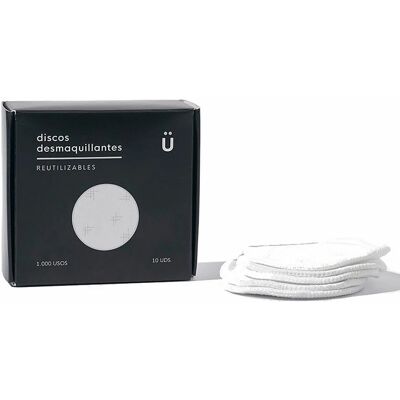 Discos Desmaquillantes Reutilizables de Algodón Orgánico Naturbrush - 10 unidades Discos Desmaquillantes Reutilizables de Algodón Orgánico Naturbrush - 10 unidades