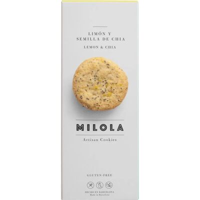 Galletas de limón con semillas de chía sin gluten - Milola Galletas de limón con semillas de chía sin gluten - Milola