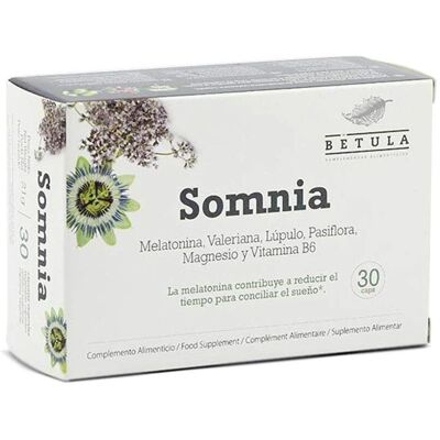 Betula Somnia 30 Kapseln - Schlafhilfe Ergänzung Betula Somnia 30 Kapseln - Schlafhilfe Ergänzung