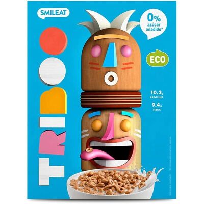 Cereais Orgânicos Triboo da Smileat - Alto teor de fibra, Sem açúcar Cereais Orgânicos Triboo da Smileat - Alto teor de fibra, Sem açúcar