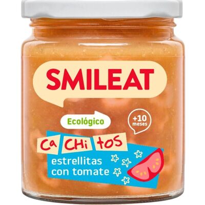 Smileat Bote de Pasta Orgánica con Tomate - Comida para bebé Smileat Bote de Pasta Orgánica con Tomate - Comida para bebé