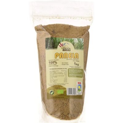 Azúcar de caña en polvo El Oro de los Andes 1kg Azúcar de caña en polvo El Oro de los Andes 1kg