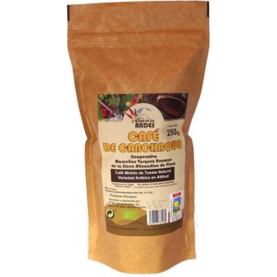 El Oro de los Andes Café molido peruano Tostado natural - Café El Oro de los Andes Café molido peruano Tostado natural - Café