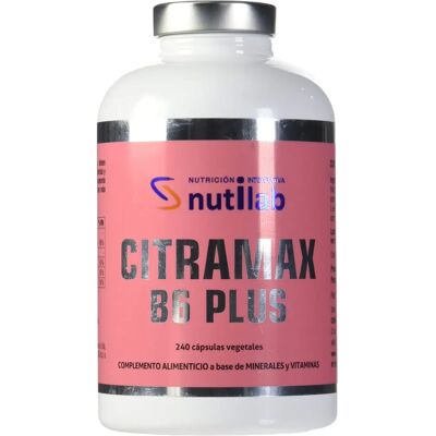 Nutilab Citramax B6 Plus 240 Capsules - Dietary Supplement Nutilab Citramax B6 Plus 240 Capsules - Dietary Supplement
