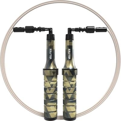 Cuerda de saltar Earth 2.0 Velites - Camuflaje Verde - Equipo de ejercicio Cuerda de saltar Earth 2.0 Velites - Camuflaje Verde - Equipo de ejercicio