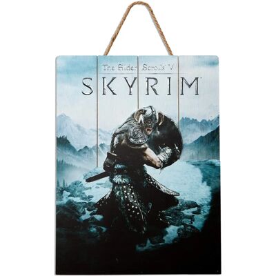 Doctor Collector Skyrim Arte in Legno Aereo - Edizione Limitata - Arte Murale Doctor Collector Skyrim Arte in Legno Aereo - Edizione Limitata - Arte Murale