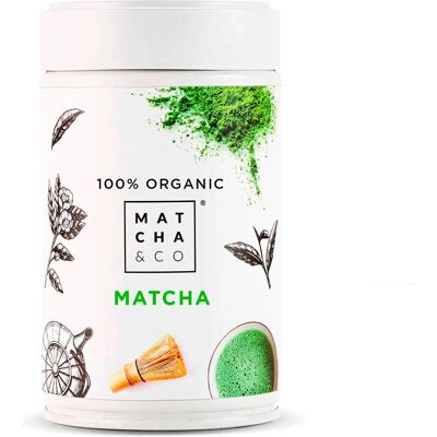 Matcha & Co Organic Matcha Tea - High Purity - Versatile - 80g Matcha & Co Organic Matcha Tea - High Purity - Versatile - 80g