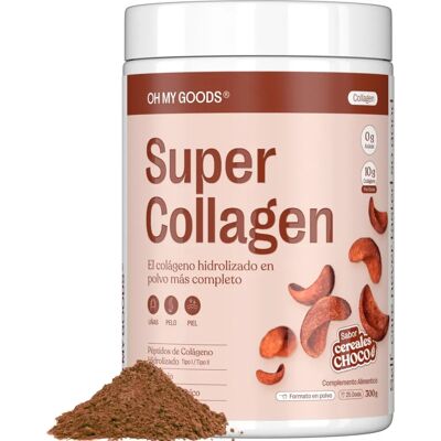 OhMyGoods Super Collagen - Polvo de Colágeno Hidrolizado - Chocolate OhMyGoods Super Collagen - Polvo de Colágeno Hidrolizado - Chocolate